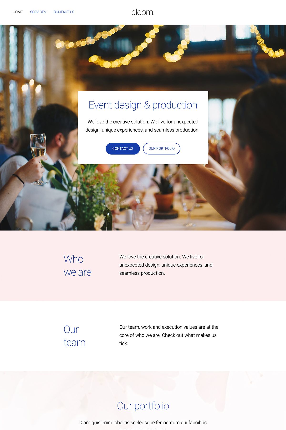 Create a website