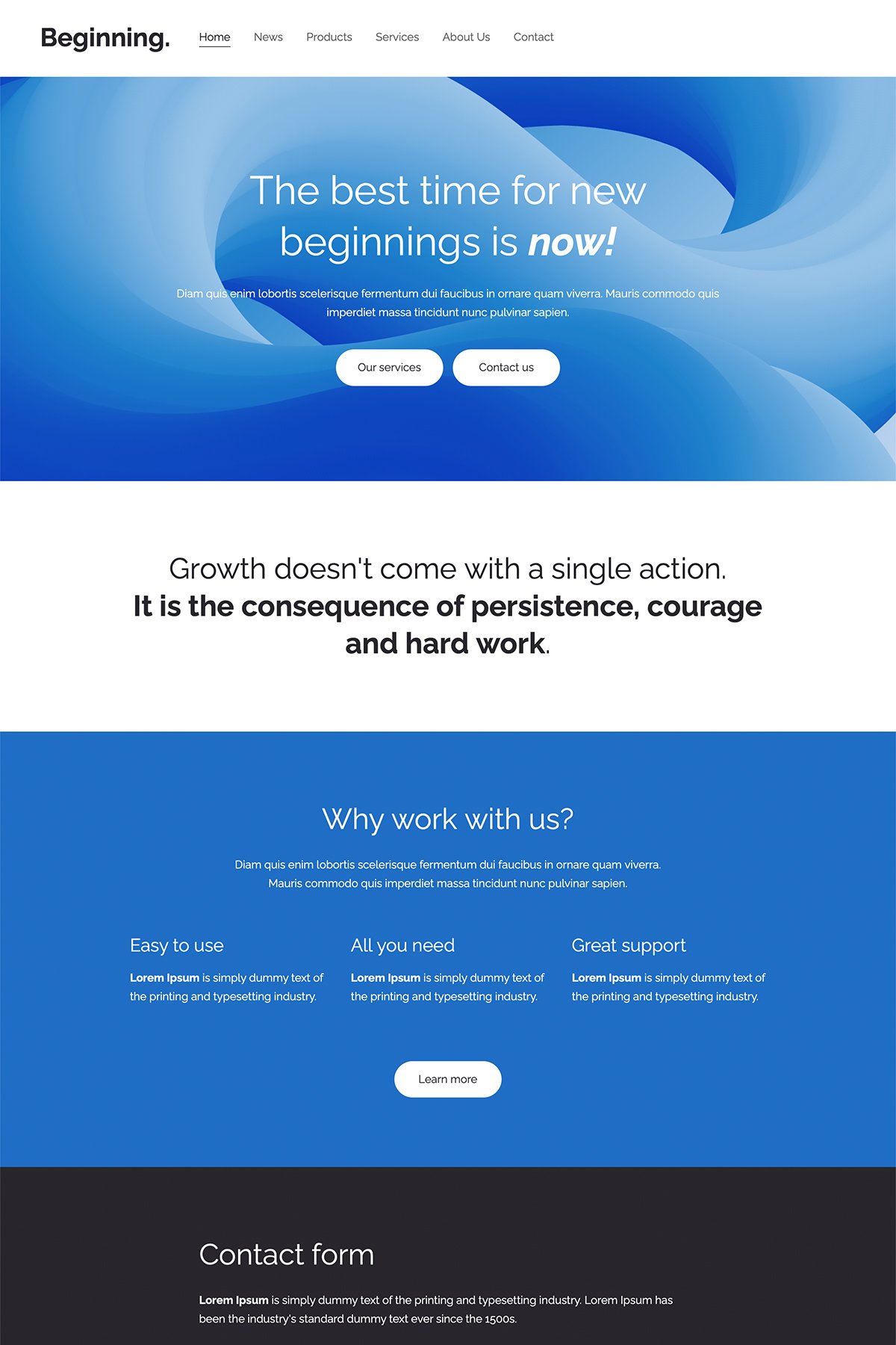 Create a website