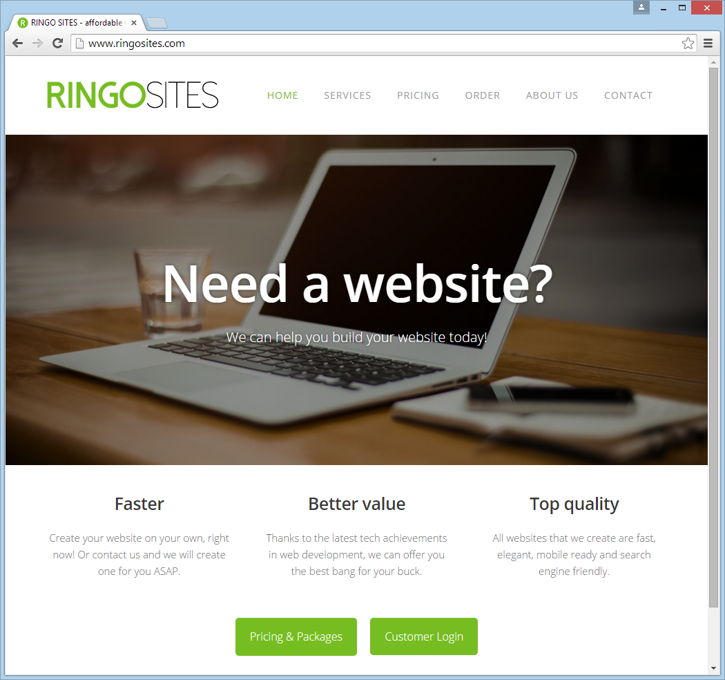 Fictionary reseller Ringo Sites
